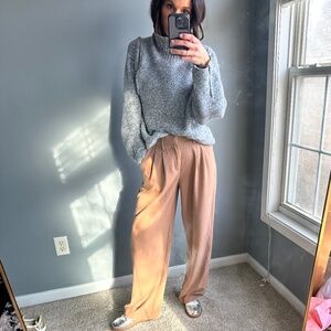 Wide leg trouser